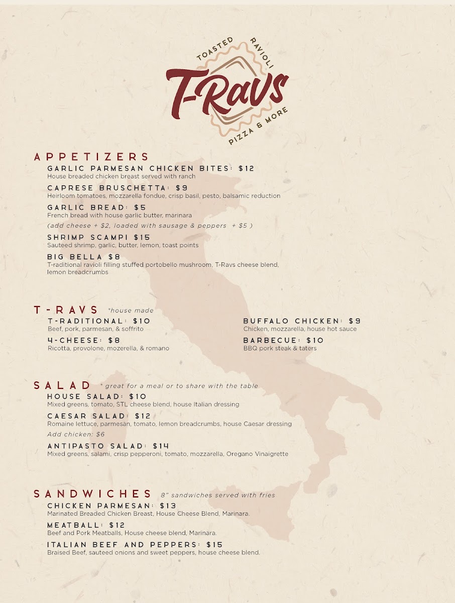 Menu T-Ravs Restaurant-4
